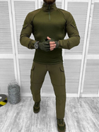 Тактический военный костюм Singl Sword ( Убакс + Штаны ), Камуфляж: Олива, Размер: L - изображение 1