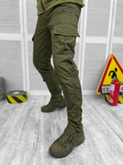 Тактичні військові бойові штани Nation, Камуфляж: Оліва, Розмір: XL - зображення 3