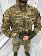 Тактический военный костюм Уставной ГОСТ ( Китель + Штаны ), Камуфляж: Пиксель ВСУ, Размер: XXL - изображение 3
