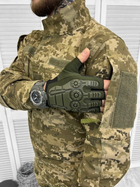 Тактический военный костюм Уставной ГОСТ ( Китель + Штаны ), Камуфляж: Пиксель ВСУ, Размер: XXL - изображение 6