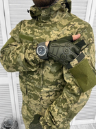 Тактичний військовий костюм гірка Статутний ГОСТ ( Кітель + Штани ), Камуфляж: Піксель ЗСУ, Розмір: S - зображення 7