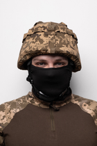 Кавер на каску МИЧ с креплением для очков шлем маскировочный чехол Mich Пиксель - изображение 3
