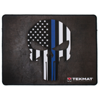 Килимок Tekmat Blue Line Police Ultra Premium 38 x 50 см для чищення зброї 2000000117379 - зображення 1