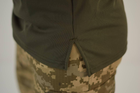 Футболка поло тактична 46 розмір S чоловіча військова армійська футболка ПОЛО POLO оліва хакі для ЗСУ - зображення 7