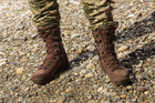 Летние лёгкие тактические военные берцы ALTBERG Desert 42 коричневые - изображение 10