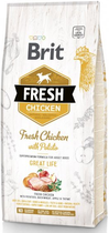 Сухой корм Brit Fresh Great Life для взрослых собак с курицей и картофелем