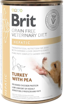 Влажный беззерновой корм для собак Brit Veterinary Diet Hepatic