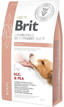 Сухой корм для взрослых Brit VetDiets при почечной недостаточности с яйцом горохом и гречихой