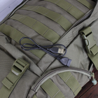 Зручний тактичний рюкзак de esse 9065-green Зелений - зображення 8