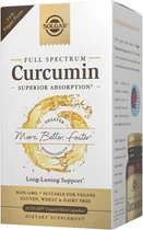 Натуральная добавка Solgar Full Spectrum Curcumin Капсулы