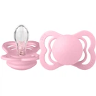 Ортодонтична пустушка BIBS Supreme Silicone Baby Pink 0-6 міс. розмір 1