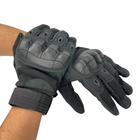 Тактичні рукавиці розмір M чорні - изображение 3
