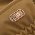 Тактические зимние перчатки M-Tac военные, армейские зимние перчатки зсу койот Сoyote - изображение 8