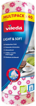 Serwetki uniwersalne Vileda Light&Soft Roll 40 szt. (159516) - obraz 1