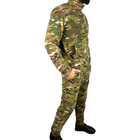 Тактичний флісовий костюм розмір 56/58 мультикам - зображення 5