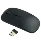 Беспроводная тонкая мышь Mouse Wireless DPI-G132 2.4G для ноутбука и компьютера Черная