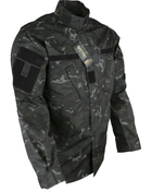 Сорочка тактична KOMBAT UK Assault Shirt ACU Style L мультікам чорний (kb-asacus-btpbl) - изображение 1