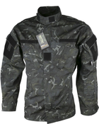 Сорочка тактична KOMBAT UK Assault Shirt ACU Style XL мультікам чорний (kb-asacus-btpbl) - изображение 2