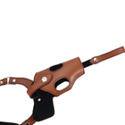 Кобура наплечная тактическая ВСУ (ВСУ) GLOCK 10166 16х10х0,4 см коричневая (OPT-12001) - изображение 4