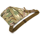 Сумка тактическая через плече WLKR W38-Cross Body мужская, слинг, армейский мини-рюкзак нагрудный Камуфляж - изображение 5