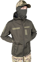 Куртка тактична олива літня soft shell, Водонепроникна тактична куртка НГУ 56р. - зображення 10