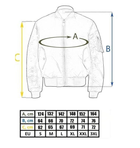 Двостороння куртка Mil-Tec олива 10403001 бомбер ma1 розмір M - зображення 2