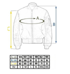 Двусторонняя куртка Mil-Tec олива 10403001 бомбер ma1 размер XL - изображение 2