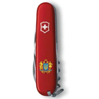 Нож Victorinox Climber Ukraine Red "Великий Герб України" (1.3703_T0400u) - изображение 5