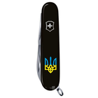 Нож Victorinox Climber Ukraine Black "Тризуб Жовто-Блакитний" (1.3703.3_T0016u) - изображение 6