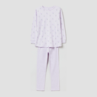 Piżama dziecięca (longsleeve + spodnie) OVS 1630044 110 cm Fioletowy Melanż (8052147518407) - obraz 1