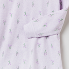 Піжама дитяча (футболка з довгими рукавами + штани) OVS 1630044 122 см Violet Melange (8052147518421) - зображення 2