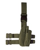 Кобура на стегно Kombat UK Tactical Leg Holster Олива (KB-TLH-OLGR) - зображення 1