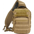 Рюкзак тактический Brandit-Wea US Cooper sling medium Camel (1026-8036-70-OS) - изображение 1