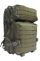 Рюкзак тактический штурмовой объем 40 лит материал CORDURA® оливковый - изображение 5