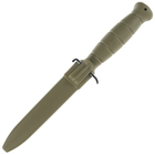Армейский Военный Нож с Пилой Glock FM81 Олива - изображение 4