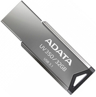 ADATA UV350 32GB USB 3.1 Metallic (AUV350-32G-RBK) - зображення 1