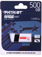 Pendrive Patriot Rage Prime 500 GB USB 3.2 biały (PEF500GRPMW32U) - obraz 5