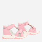 Дитячі шкіряні сандалії для дівчинки Bartek 11540001 19 Світло-рожеві (5903607638049) - зображення 4