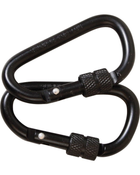 Карабін 1шт KOMBAT UK Carabiner Locking, 8mm - зображення 1