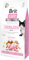 Сухой корм для кошек Brit Care Cat GF Sterilized Sensitive для стерилизованных с чувствительным пищеварением с кроликом