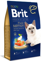 Сухой корм для кошек Brit Premium by Nature Cat Adult Salmon с лососем
