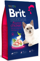 Сухой корм для кошек Brit Premium by Nature Cat Sterilised Chicken для стерилизованных с курицей