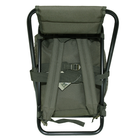 Рюкзак з розкладним стільцем 20л MIL-TEC Olive 14059001 - зображення 7
