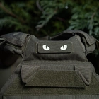 M-Tac нашивка Cat Eyes Laser Cut Ranger Green/GID - зображення 7