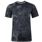 Футболка камуфляжная MIL-TEC T-Shirt Mandra Black L - изображение 4