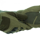 Универсальные полнопалые тактические перчатки с защитой косточек / Закрытые тактические перчатки - изображение 3