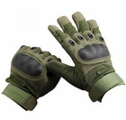 Универсальные полнопалые тактические перчатки с защитой косточек / Закрытые тактические перчатки - изображение 5