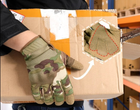 Тактические Летние Перчатки для Телефона с Сенсором с Защитой Пальцев Мультикам L - изображение 5