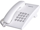 Телефон стаціонарний Panasonic KX-TS500 PDW White - зображення 1