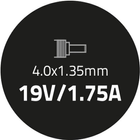 Блок живлення Qoltec для ноутбука Asus 19V 1.75A 33W (4x1.35) (51507.33W) - зображення 3